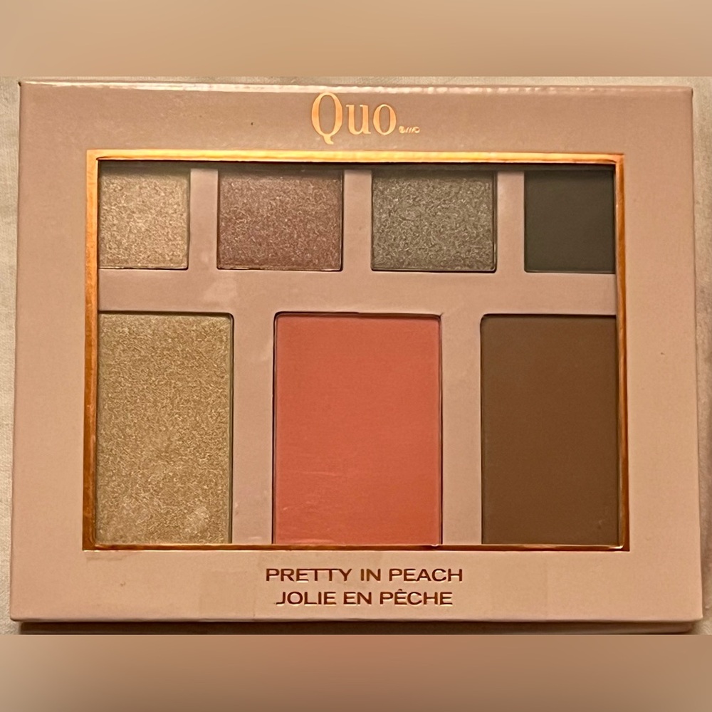 Quo Pretty In Peach eye&face palette